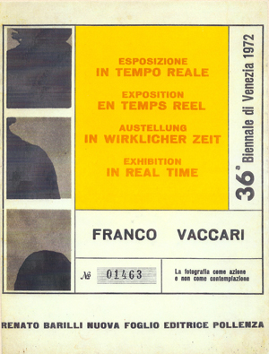 Franco Vaccari - Esposizione in tempo reale